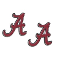 NCAA Alabama Crimson Tide Stud Earrings