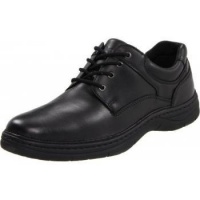 Hush Puppies Men's Thomas Oxford,Black,5 M US