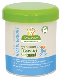 Babyganics Healin Groovy Non-Petroleum Protective  Ointment, Tub, 15-Ounce