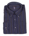 Van Heusen Men's Long-Sleeve Button-Down Dress Shirt