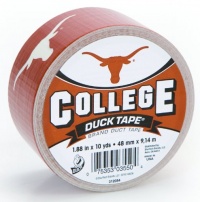 Duck Brand 240178 University of Texas College Logo Duct Tape, 1.88-Inch by 10 Yards, Single Roll