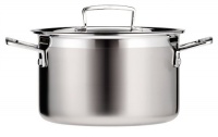 Le Creuset Tri-Ply Stainless Steel 4-1/4-Quart Covered Casserole/Stockpot