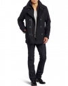 Levi's Men's Wool Melton Fashion Peacoat