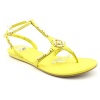 Cole Haan Larissa Sandal Open Toe Slingback Shoes Yellow Womens