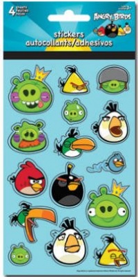 (4x8) Angry Birds Stickers