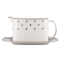 Fun and festive, the charming polka dots in kate spade's Larabee Road china add just the right dose of whimsy into this elegant collection.