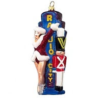 If you can't make it to the annual holiday show, this is the next best thing! A New York City icon and home of the Rockettes, Radio City can now be taken home and put on the tree.