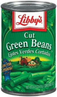 Libby's Cut Green Beans, 14.5-Ounce Cans (Pack of 12)