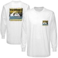 Quiksilver Watch Out Long Sleeve T-Shirt - White