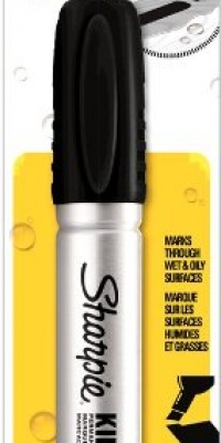 Sharpie King Size Permanent Marker, 1 Black Marker (15101PP)