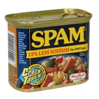 SPAM 25% Less Sodium, 12-Ounce Cans (Pack of 6)