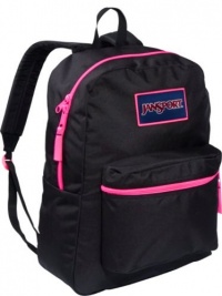 JANSPORT OVEREXPOSED BACKPACK SCHOOL BAG- Fluorescent Pink