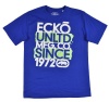 Ecko Unltd Big Boys Bright Cobalt Crewneck T-Shirt (L (14/16))