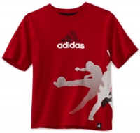 adidas Boys 2-7 Multi Sport Wrap Tee