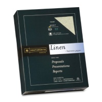 Southworth Fine Linen Paper, 25% Cotton, Size 24, Ivory, 500 Sheets (564C)