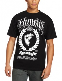 Famous Stars and Straps Men's Fast Life Crest Tee