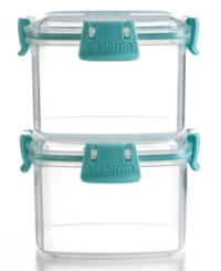 Make it last. Featuring seal-tight lids that lock in freshness, these storage containers from Martha Stewart Collection ensure ingredients, snacks and leftover meals stay delicious. Limited lifetime warranty.