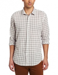 Calvin Klein Jeans Men's Scope Check Long Sleeve Woven