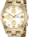 Marc Jacobs Henry Quartz Gold Tone Bracelet Women's Watch - MBM3039