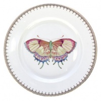 Mottahedeh Cornflower Lace Dessert Plate (Butterfly)