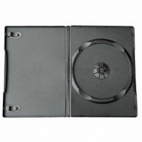 100 STANDARD Black Single DVD Cases 14MM