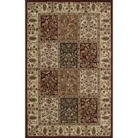 India House IH70 Rectangle Rug, Multicolored, 2.6-Feet by 4-Feet