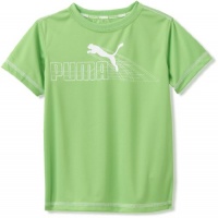 Puma - Kids Boys 8-20 Big Active Tee, Green, Small