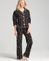 40 Winks improves on a classic style with soft, stretchy fabric and an all-over star print.