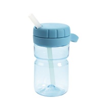 OXO Tot Twist Top Water Bottle, Aqua, 12 Ounce