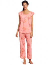 Carole Hochman Women's Rosewalk Garden Mother/Daughter Pajama