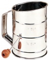 Mrs Anderson's Baking 5-cup Stainless Steel Crank Flour Sifter