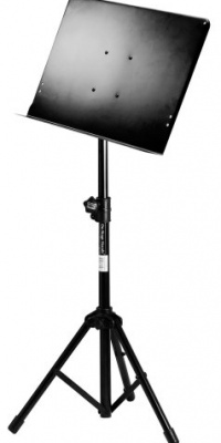 On-Stage SM7211 Professional Folding Orchestral Music Stand, Black