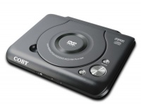 Coby DVD209BLK Ultra-Compact DVD Player, Black