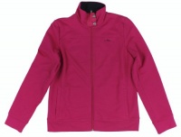 Lauren Active Women's Full Zip Mockneck Jacket (Pink) (Medium)