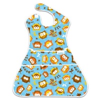 Bumkins Waterproof Supersized Superbib, Blue Owl