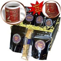 Beverly Turner Design - Crane and Lantern, Happy Chinese New Year in Chinese - Coffee Gift Baskets - Coffee Gift Basket