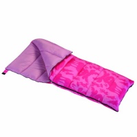 Wenzel Moose Girls 40-Degree Sleeping Bag, Pink