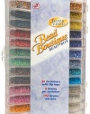 Blue Moon Bead Boutique Bead Box, Multi Color Silver Lined Seed Beads