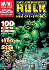 Marvel Comics - The Incredible Hulk - King of the World on DVD-ROM 100 Digital Comic Books between April 1999 to December 2006 (Mac & Windows)