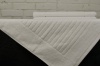 Luxury 4 Piece Piano Key Hotel/Spa/Gym Collection 100 Percent Turkish Cotton Bath Mat Set