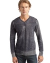 THE LOOKAllover fadingRibbed knit trimBanded hemTHE MATERIALMerino woolCARE & ORIGINHand washImported