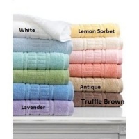 Martha Stewart Collection Bath Towels, Plush 30 X 54 Bath Towel Truffle Brown