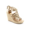 DV by Dolce Vita Women's Tatiana Wedge Sandal, Nude Flash, 8.5 M US