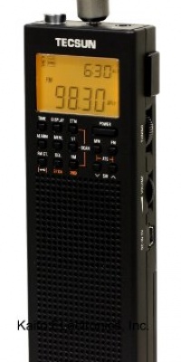 Tecsun PL-360 Digital PLL Portable AM/FM Shortwave Radio with DSP, Black