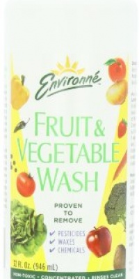 Environne Fruit & Vegetable Wash, 32-Ounce Bottles (Pack of 3)