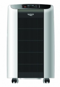 Winix WDH871 70 Pint Dehumidifier with Built-In Pump White with Charcoal Grill