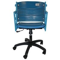 Steiner Sports MLB New York Yankees Sports Themed Office Chair - Authentic Yankee Stadium Seat