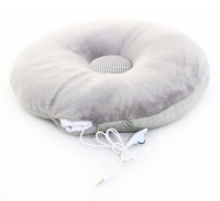 MusicBean® Soft Round Bean Music Pillow for iPod, iPad or MP3 Player With volume controll