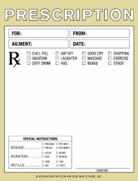 Knock Knock Nifty Notes Prescription Pad