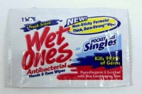 Wet Ones Antibacterial Hand Wipes - Fresh Scent: 24 Count Singles